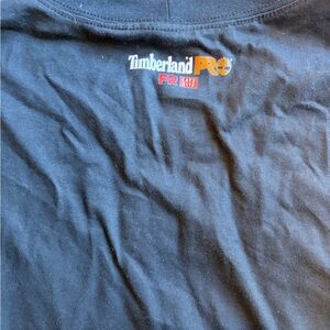 Timberland fire rates long sleeve T-shirt black NWOT
